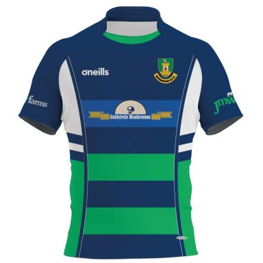 Monaghan Rugby Club Kids' Rugby Replica Jersey (Goldcircle Mushrooms)