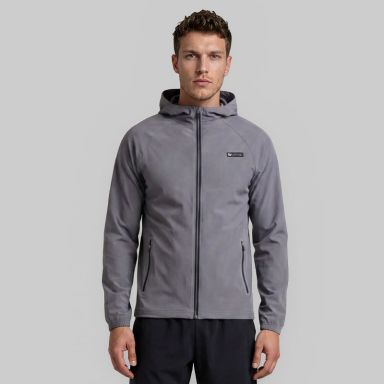 O'Neills Men's Grey Tempus Full Zip Jacket with 2 side zip pockets from O'Neills.