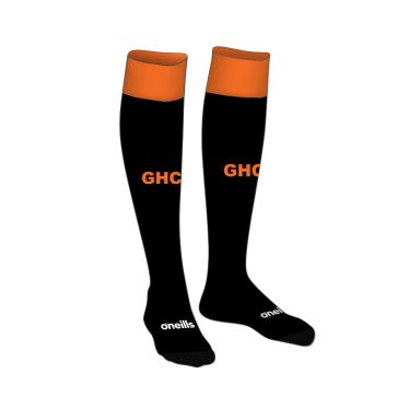 Gwent Hockey Club Koolite Max CF Socks Black / Orange / White