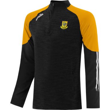 Harrogate Pythons Oslo Brushed Half Zip Top
