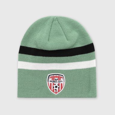 O'Neills Derry City FC Higgins Knitted Beanie Hat