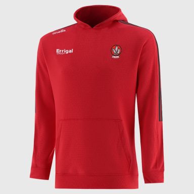 Derry GAA Kids' Hydra Tech Fleece Pullover Hoodie Red from O’Neills