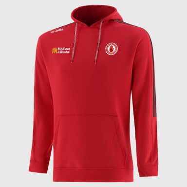 Tyrone GAA Men's Hydra Tech Fleece Pullover Hoodie Red from O’Neills
