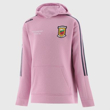 Mayo GAA Kids' Hydra Tech Fleece Pullover Hoodie Pink from O’Neills
