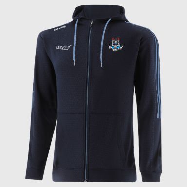 Dublin GAA Men's Hydra Tech Fleece Full Zip Hoodie Navy from O’Neills Sportswear