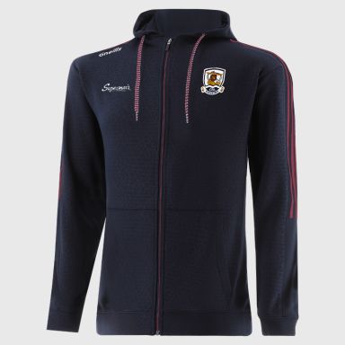 Galway GAA Men's Hydra Tech Fleece Full Zip Hoodie Navy from O’Neills