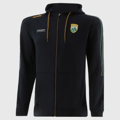 Kerry GAA Men's Hydra Tech Fleece Full Zip Hoodie Navy from O’Neills