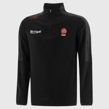 Derry GAA Men's Hydra Half Zip Fleece Black from O’Neills Sportswear