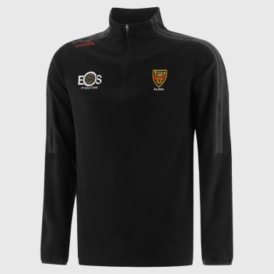Down GAA Men's Hydra Half Zip Fleece Black from O’Neills Sportswear