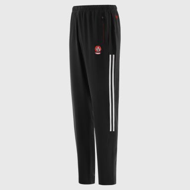 Derry GAA Kids' Hydra Woven Tracksuit Bottoms Black from O’Neills Sportswear