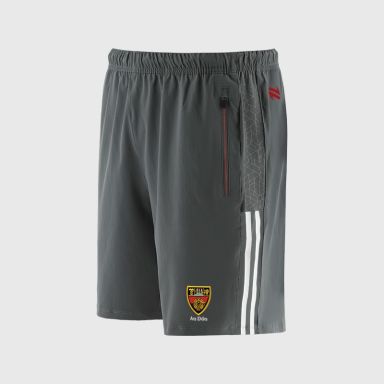 Down GAA Kids' Hydra Woven Shorts Grey from O’Neills 