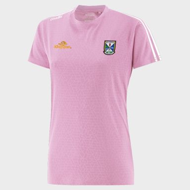 Cavan GAA Women's Hydra T-Shirt Pink from O’Neills Sportswear