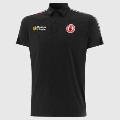 Tyrone GAA Men's Hydra Polo Shirt Black from O’Neills
