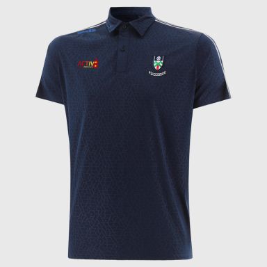 Monaghan GAA Men's Hydra Polo Shirt Navy from O’Neills