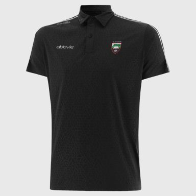 Sligo GAA Men's Hydra Polo Shirt Black from O’Neills