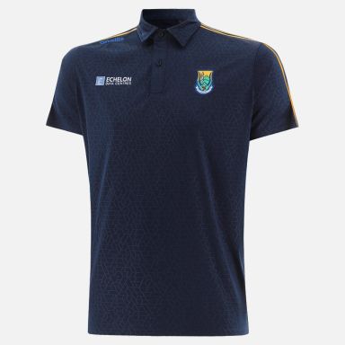 Wicklow GAA Men's Hydra Polo Shirt Navy from O’Neills