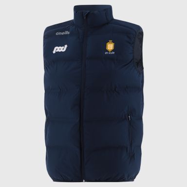 Clare GAA Men's Hydra Padded Gilet Navy from O’Neills