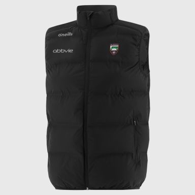 Sligo GAA Kids' Hydra Padded Gilet Black from O’Neills