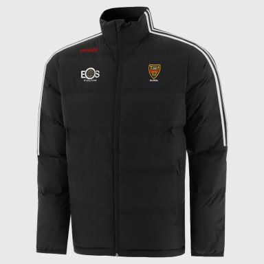 Down GAA Men's Hydra Padded Jacket Black from O’Neills