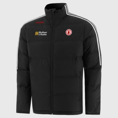 Tyrone GAA Men's Hydra Padded Jacket Black from O’Neills