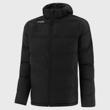 Men's Hydra Hooded Padded Jacket Black| O’Neills