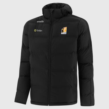 Kilkenny GAA Men's Hydra Hooded Padded Jacket Black from O’Neills