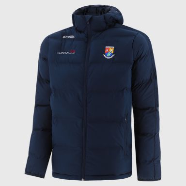 Longford GAA Kids' Hydra Hooded Padded Jacket Navy | O’Neills