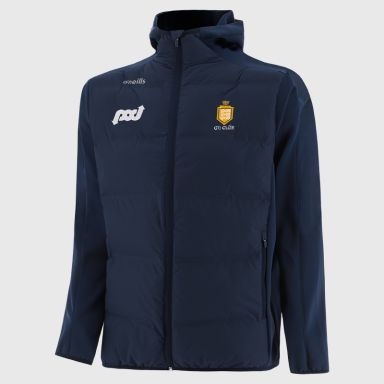Clare GAA Men's Hydra Lightweight Hooded Padded Jacket Navy | O’Neills 