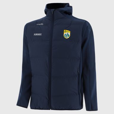 Kerry GAA Men's Hydra Lightweight Hooded Padded Jacket Navy  | O’Neills 