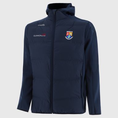 Longford GAA Kids' Hydra Lightweight Hooded Padded Jacket Navy | O’Neills 