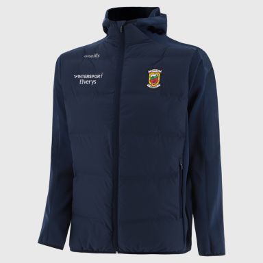 Mayo GAA Men's Hydra Lightweight Hooded Padded Jacket Navy| O’Neills 