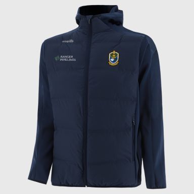 Roscommon GAA Kids' Hydra Lightweight Hooded Padded Jacket Navy | O’Neills 
