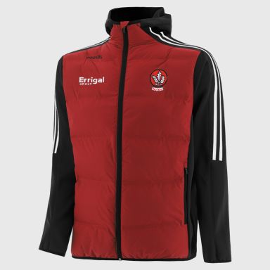 Derry GAA Kids' Hydra Lightweight Hooded Padded Jacket Red | O’Neills Sportswear