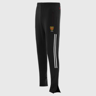 Down GAA Men's Hydra Brushed Skinny Tracksuit Bottoms Black from O’Neills Sportswear