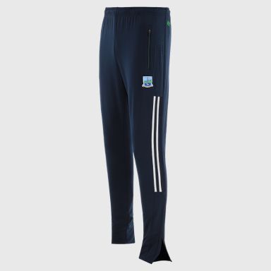 Fermanagh GAA Kids' Hydra Brushed Skinny Tracksuit Bottoms Navy from O’Neills Sportswear