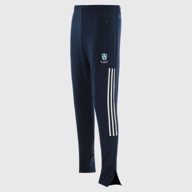 Monaghan GAA Men's Hydra Brushed Skinny Tracksuit Bottoms Navy from O’Neills Sportswear