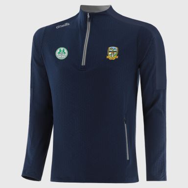 Meath GAA Kids' Hydra Brushed Half Zip Top Navy from O’Neills Sportswear