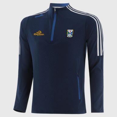 Cavan GAA Men's' Hydra Brushed Half Zip Top Navy / Royal from O’Neills Sportswear