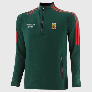 Mayo GAA Kids' Hydra Brushed Half Zip Top Bottle from O’Neills Sportswear