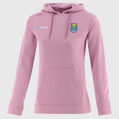 Wicklow GAA Women's Hydra Tech Fleece Pullover Hoodie Pink from O’Neills