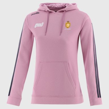 Clare GAA Women's Hydra Tech Fleece Pullover Hoodie Pink from O’Neills