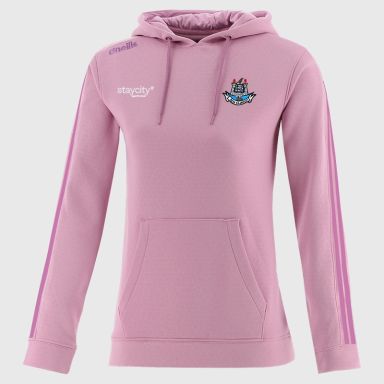 Dublin GAA Women's Hydra Tech Fleece Pullover Hoodie Pink from O’Neills