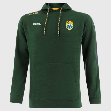 Kerry GAA Men's Hydra Tech Fleece Pullover Hoodie Bottle from O’Neills 