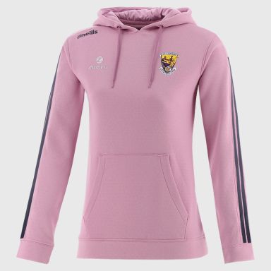 Wexford GAA Women's Hydra Tech Fleece Pullover Hoodie Pink from O’Neills
