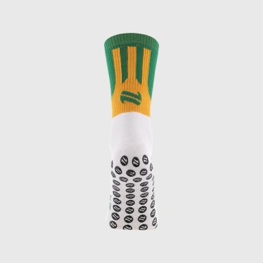 Green / Amber Ion Midi Gripper Socks from O’Neills 