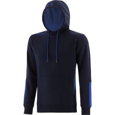 Marine and Royal Men's Jenson Pullover Fleece Hoodie with pouch pocket by O’Neills.