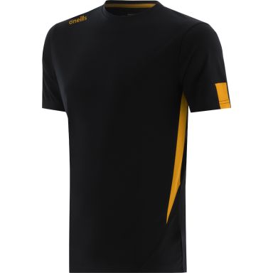 Black and Amber Kids' Jenson T-Shirt with short sleeves by O’Neills.