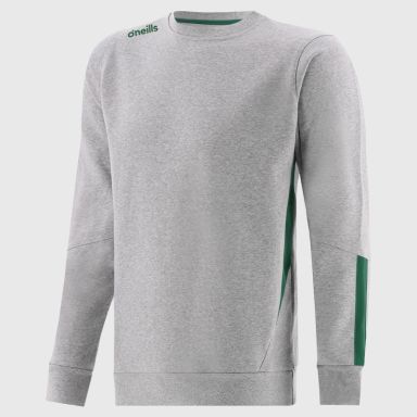 Grey Adults Jenson Crew Neck Fleece Sweatshirt by O’Neills.