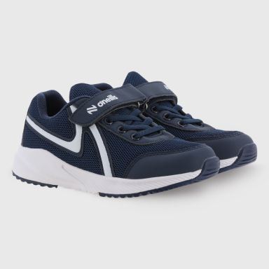 Kids Velcro Strap Jumpz Trainers / Runners Navy / White from O’Neills