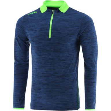 Men's Juno Half Zip Top Marine / Green